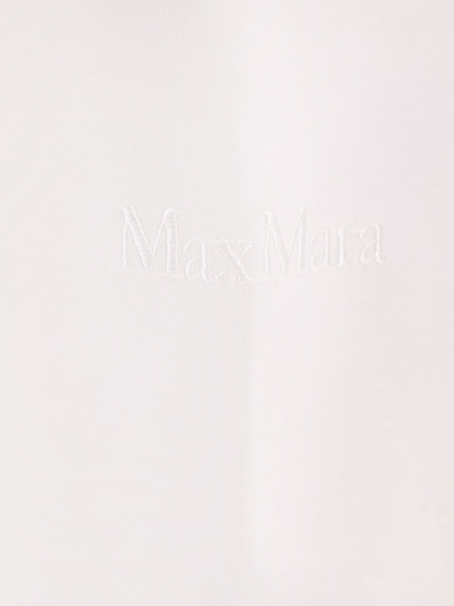 Max Mara Nerina cotton t-shirt with max mara embroidery