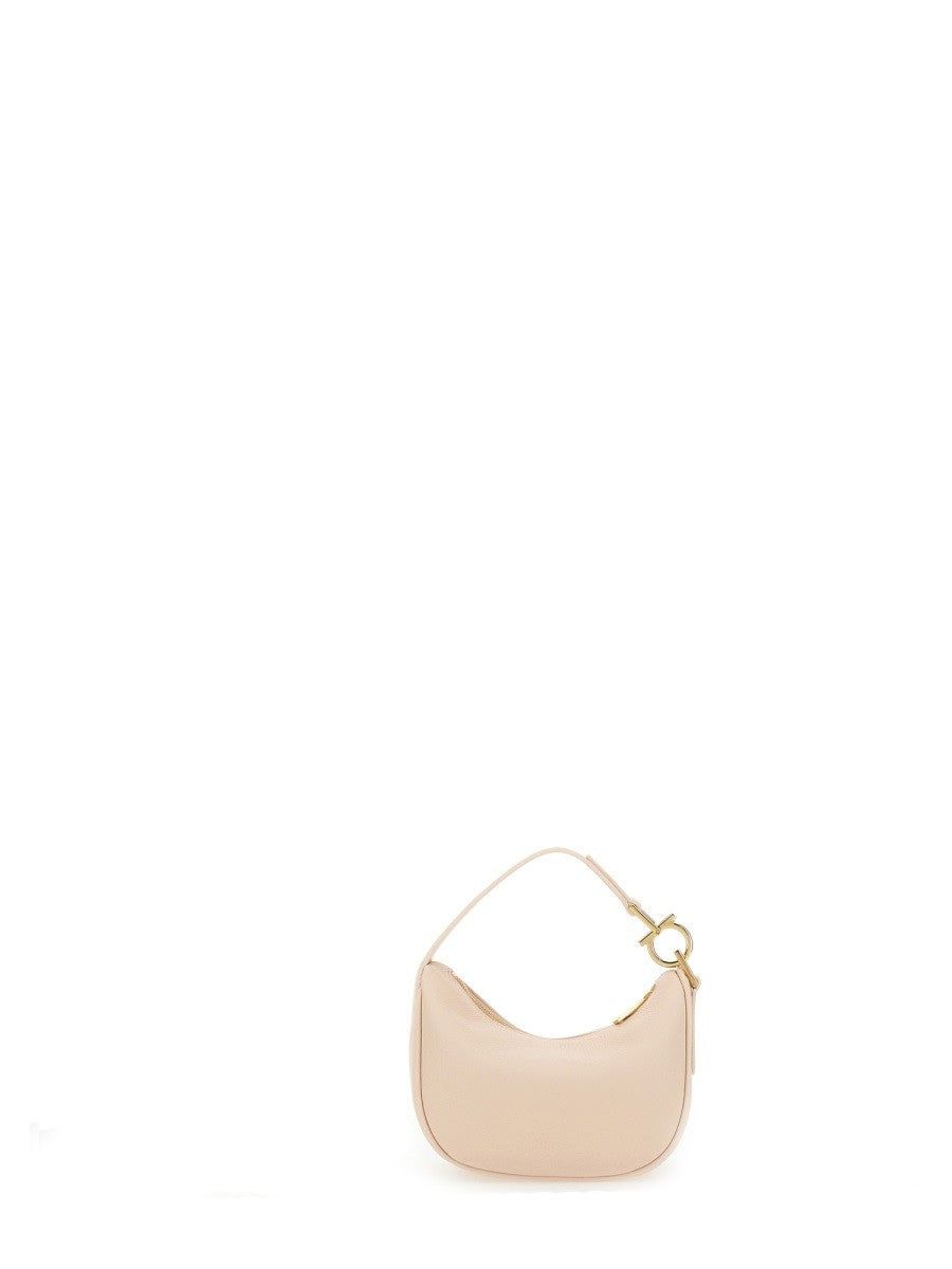 Ferragamo "NORTH-SOUTH" MINI HOBO BAG