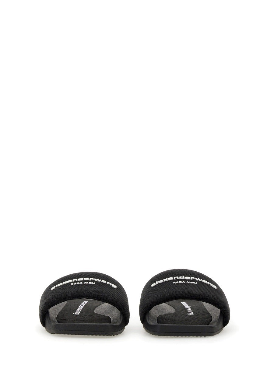 Alexander Wang SANDALO "AW" IN NYLON