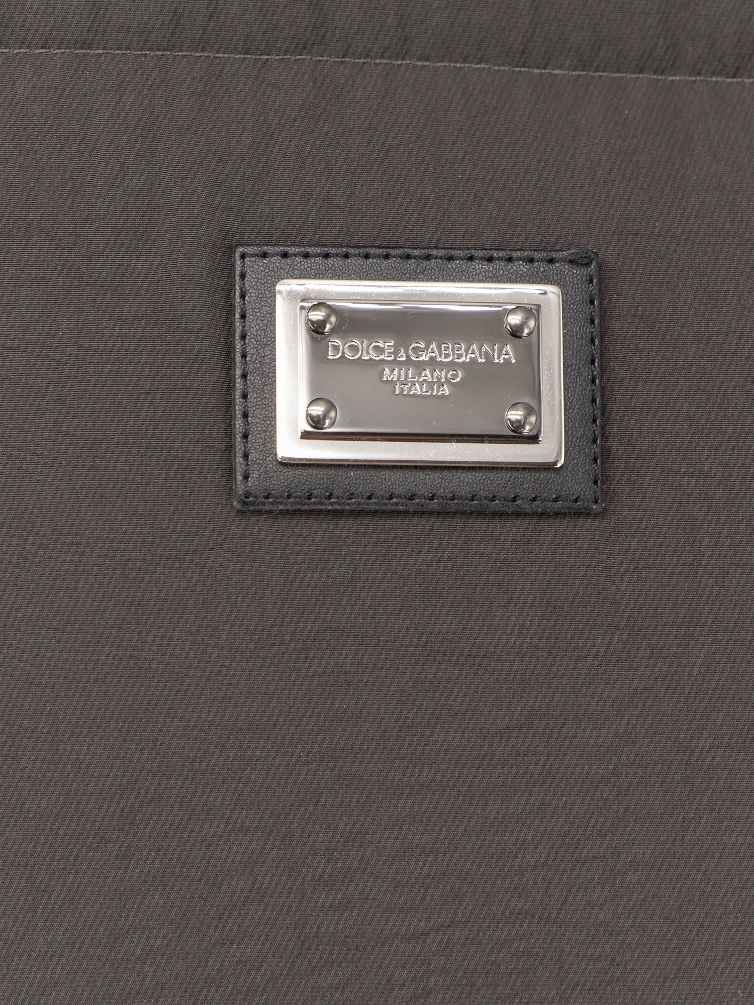 Dolce & Gabbana Nylon hooded down jacket