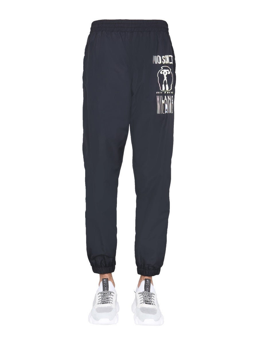 Moschino NYLON JOGGING PANTS