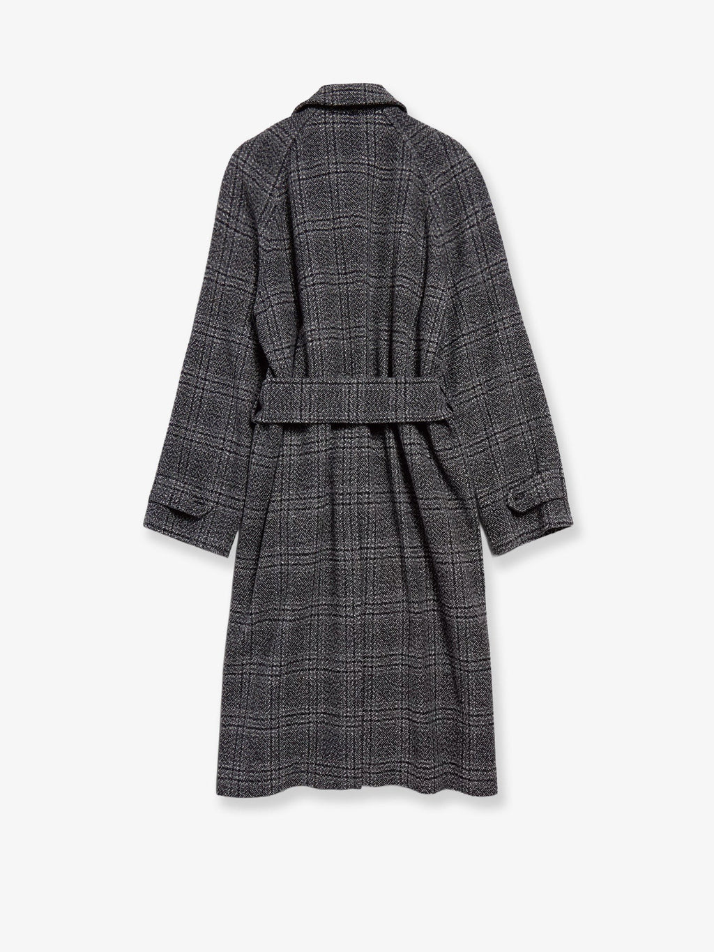 Balenciaga One Layer raglan wool coat