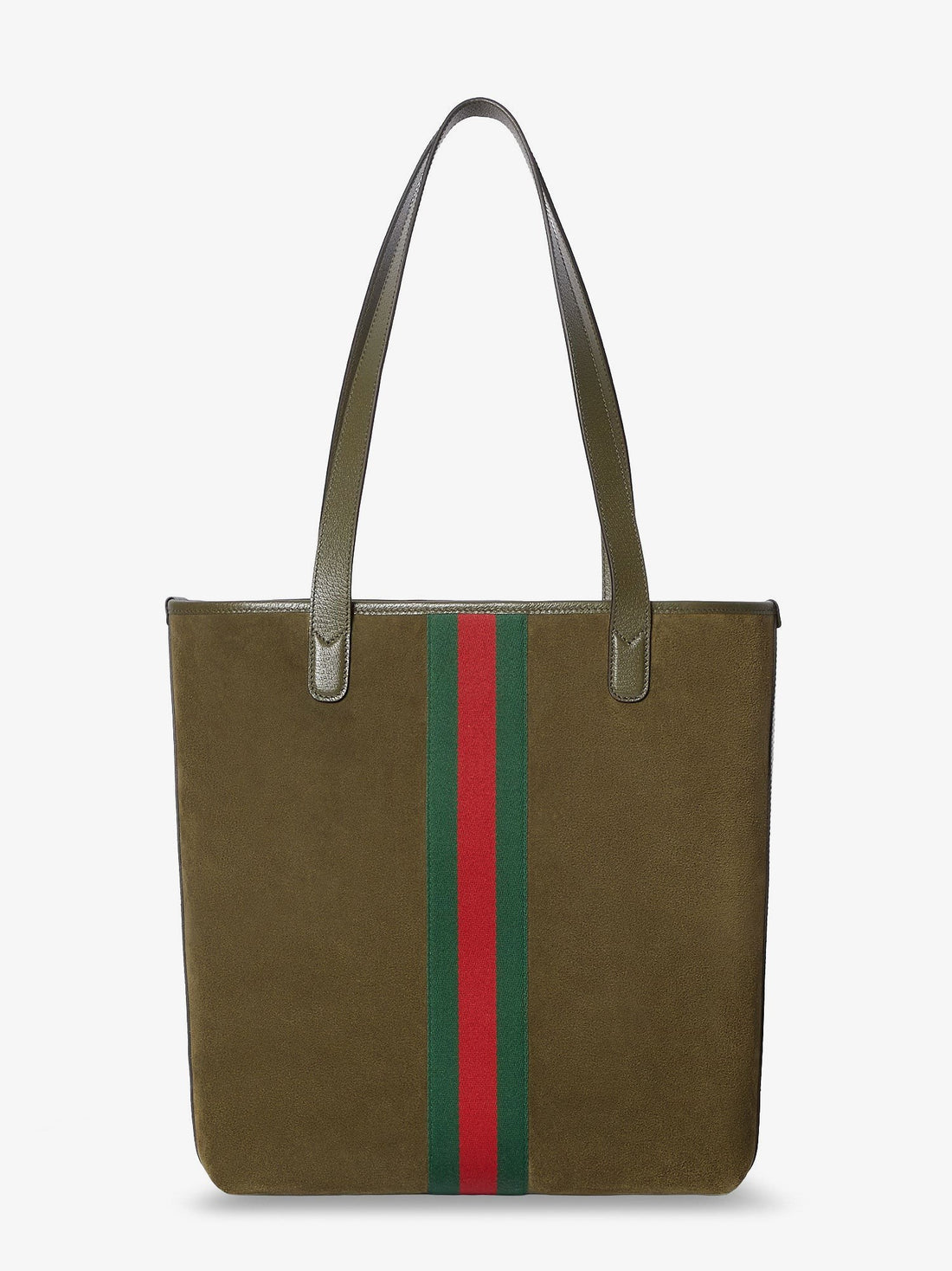 Gucci Ophidia suede and leather shopping bag