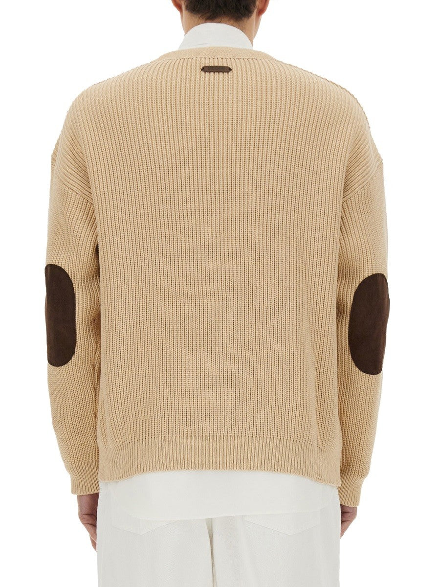 Moschino ORGANIC COTTON BLEND CARDIGAN