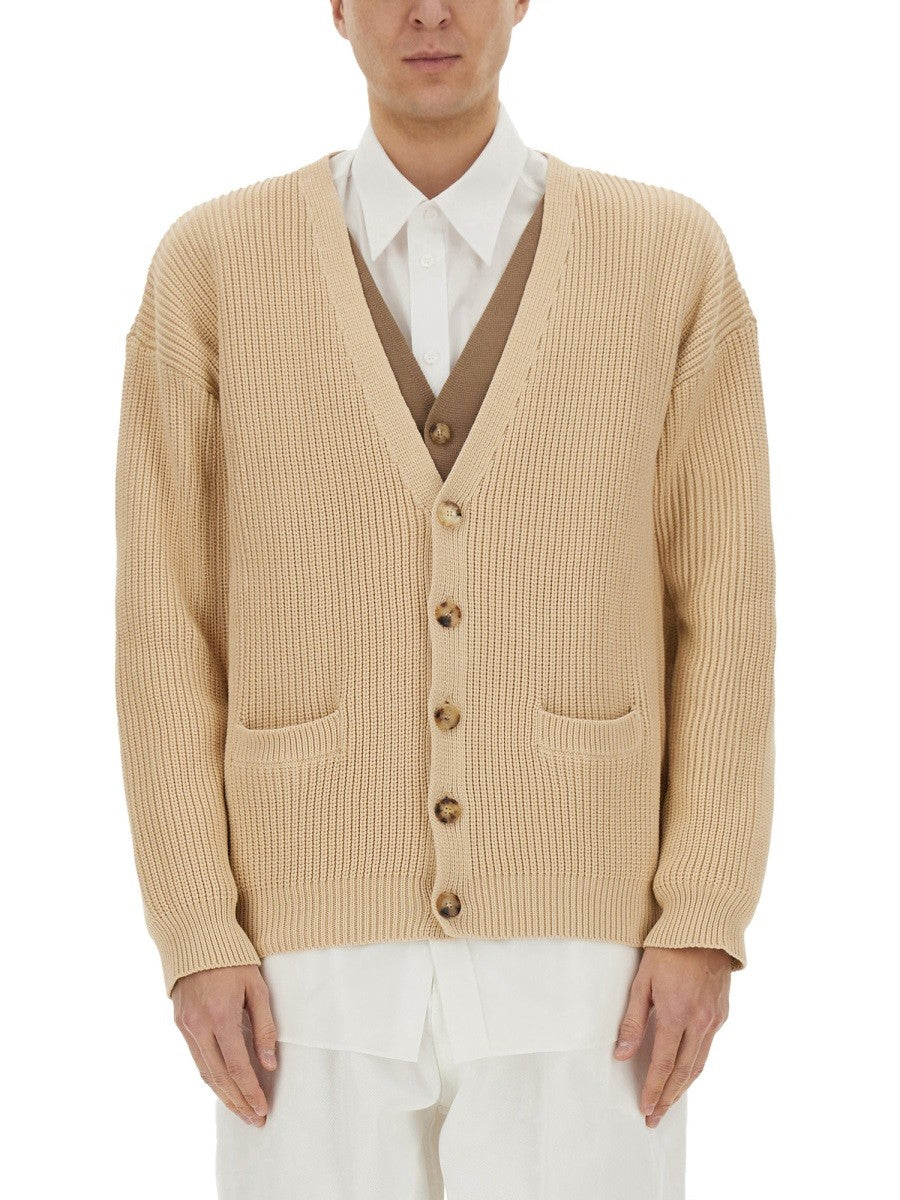 Moschino ORGANIC COTTON BLEND CARDIGAN