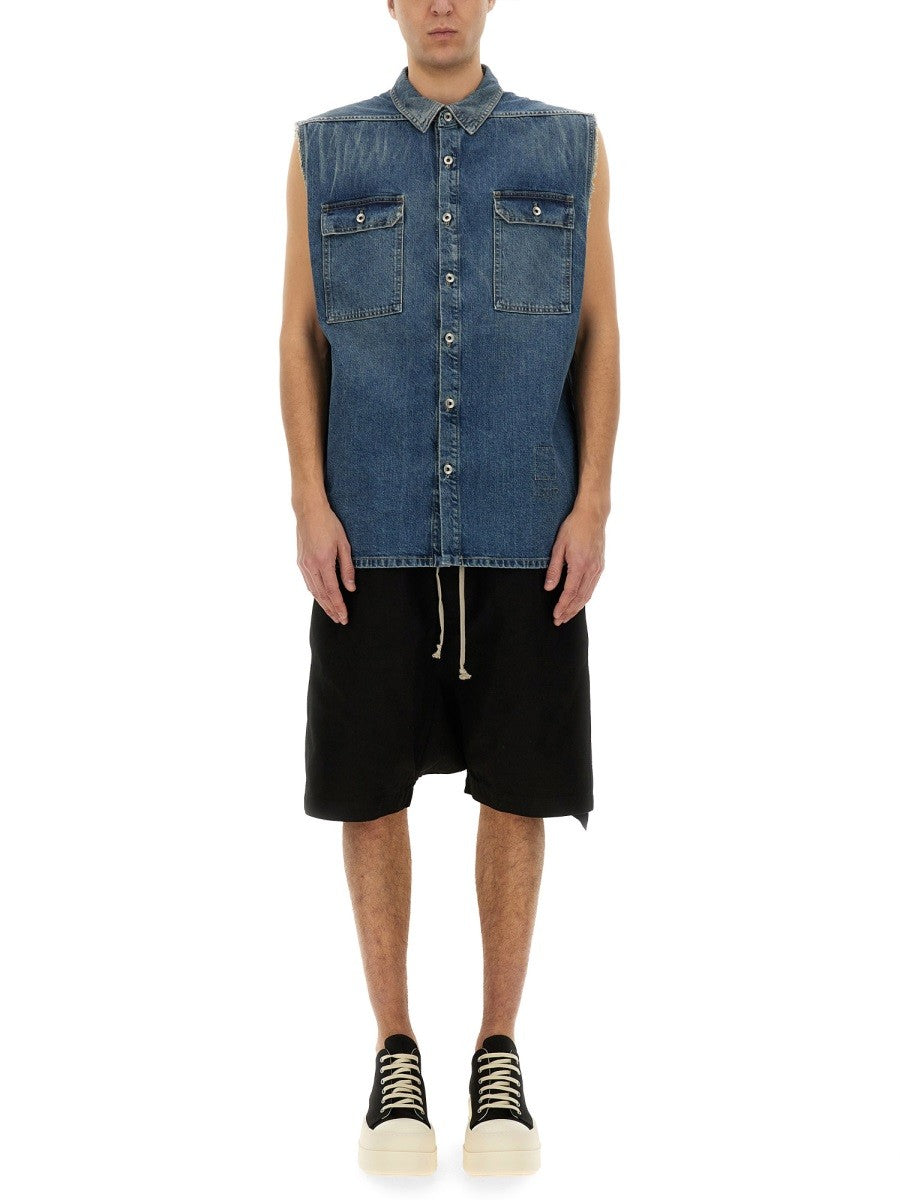 RICK OWENS DRKSHDW OUTERSHIRT JUMBO TOMMY