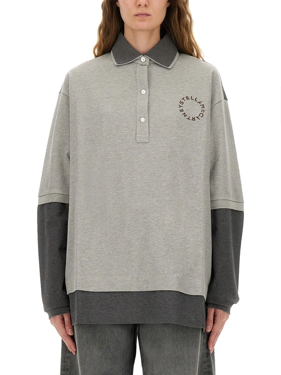 stella mccartney OVERSIZE POLO.
