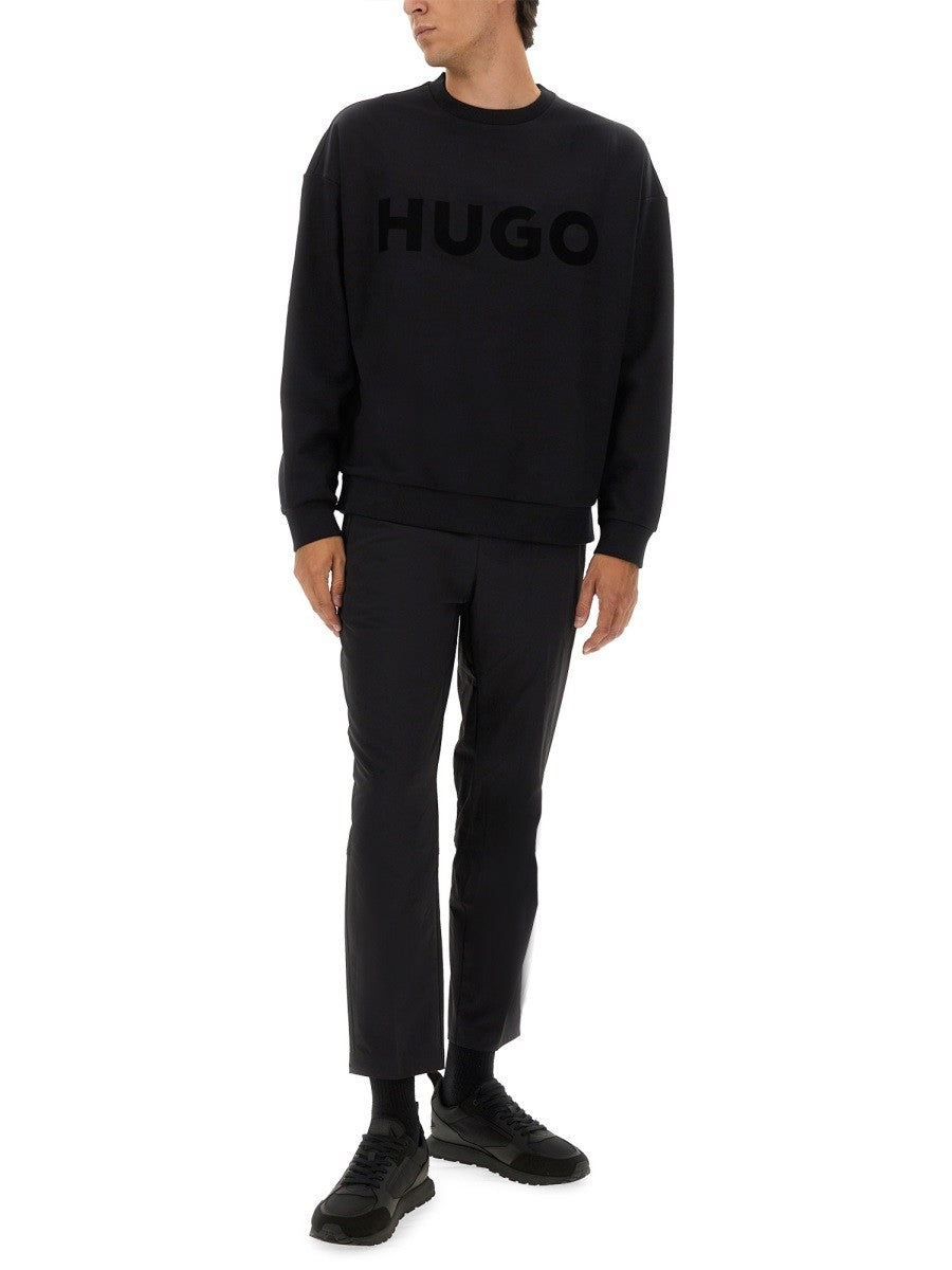 Hugo OVERSIZED JERSEY WITH LOGO