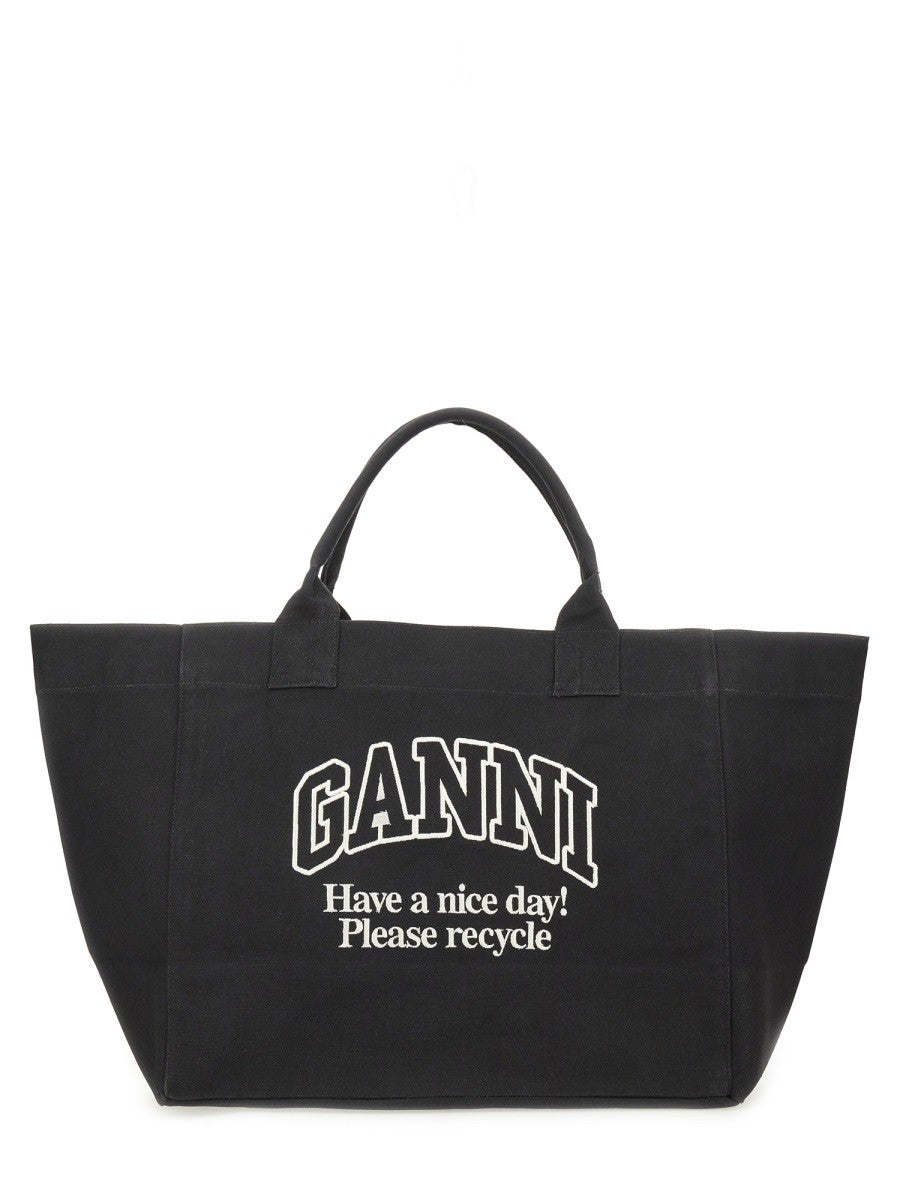 GANNI OVERSIZED TOTE BAG