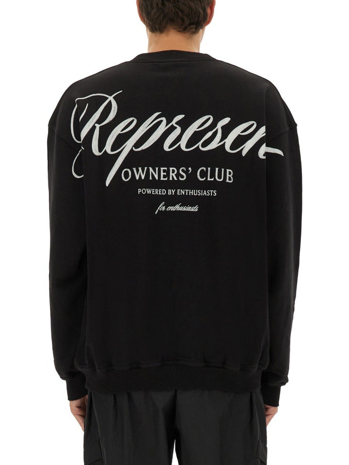 Represent "OWNERS CLUB SCRIPT" SWEATSHIRT