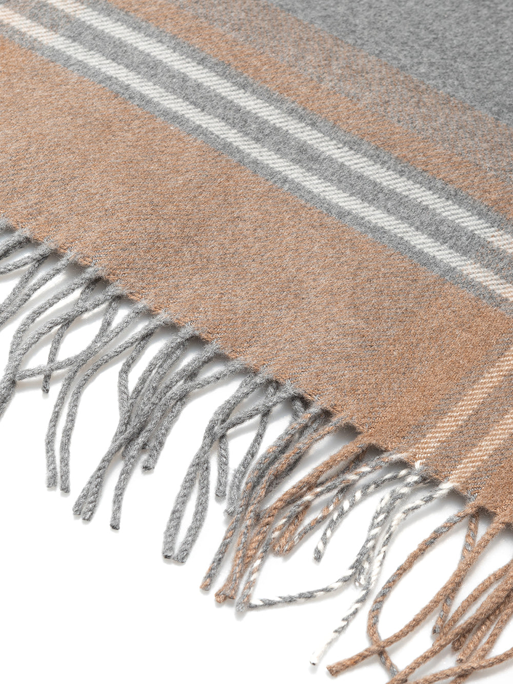 Silk Cashmere Effect Scarf Weaving of Novara