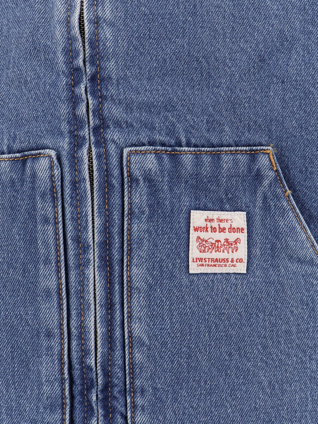 Levi's Padded denim vest