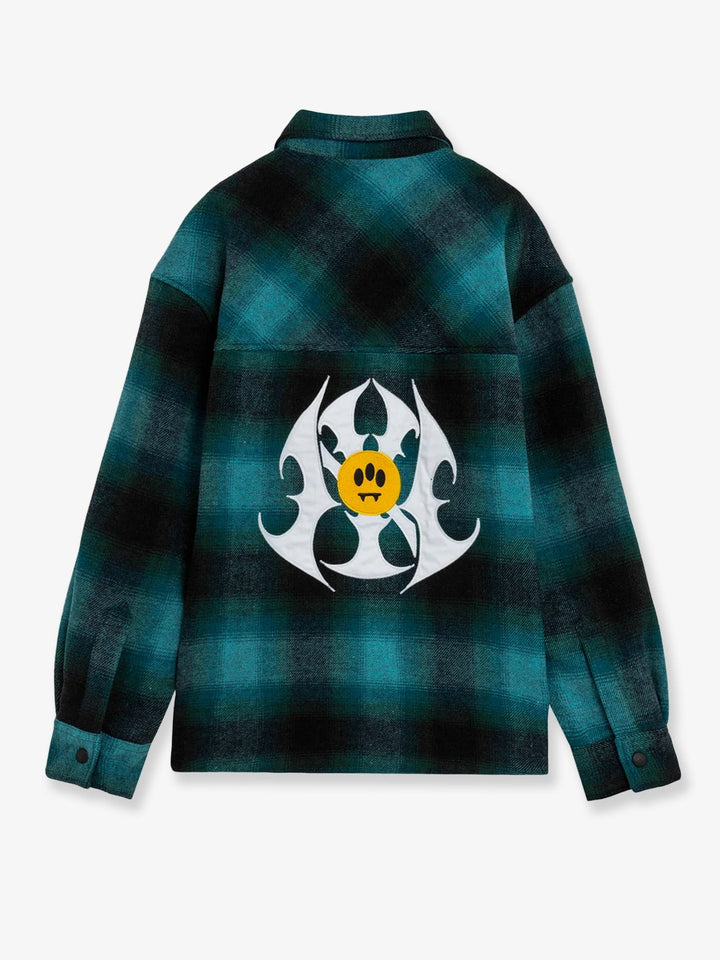 Barrow Padded flannel shirt