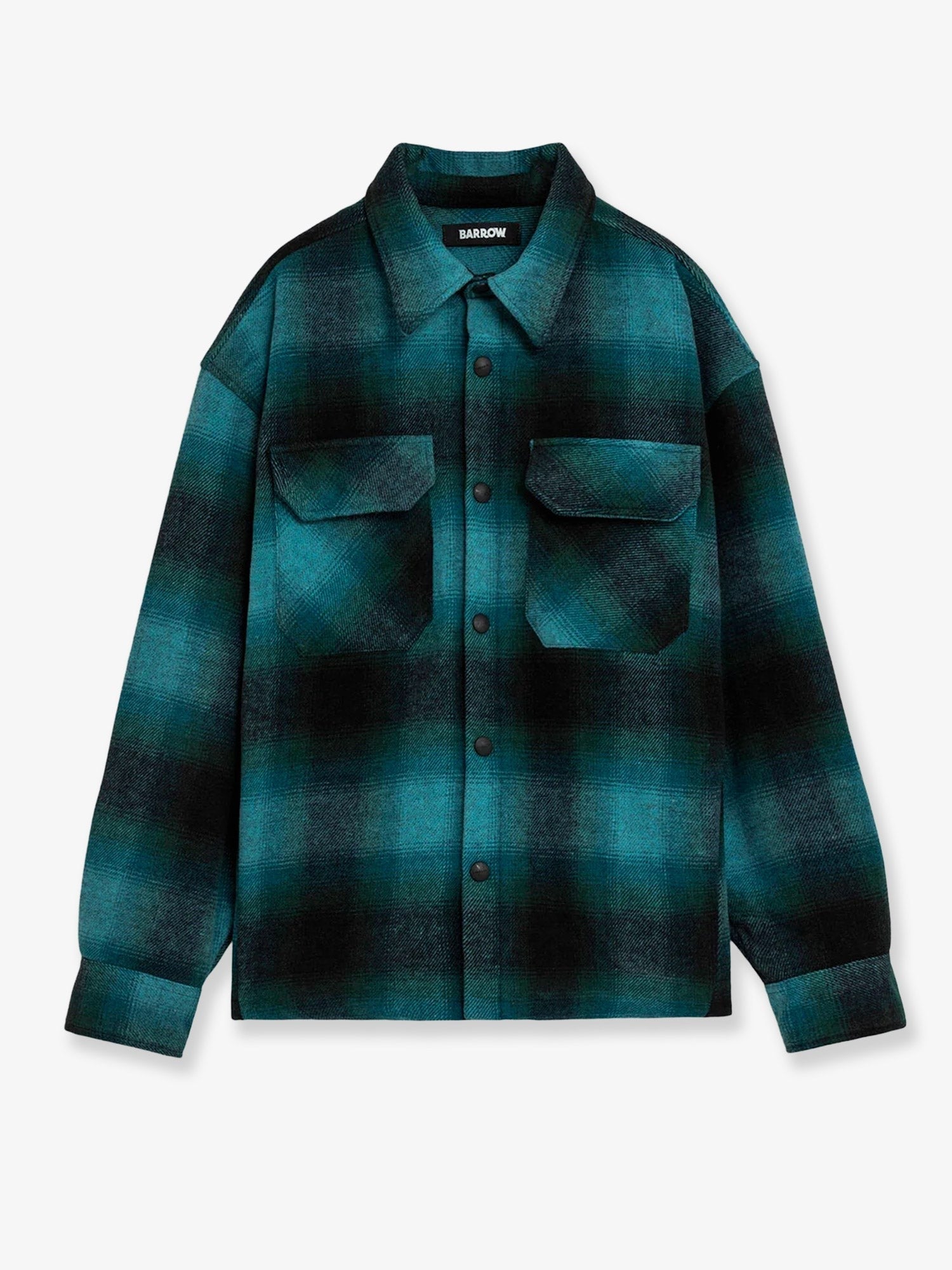 Barrow Padded flannel shirt