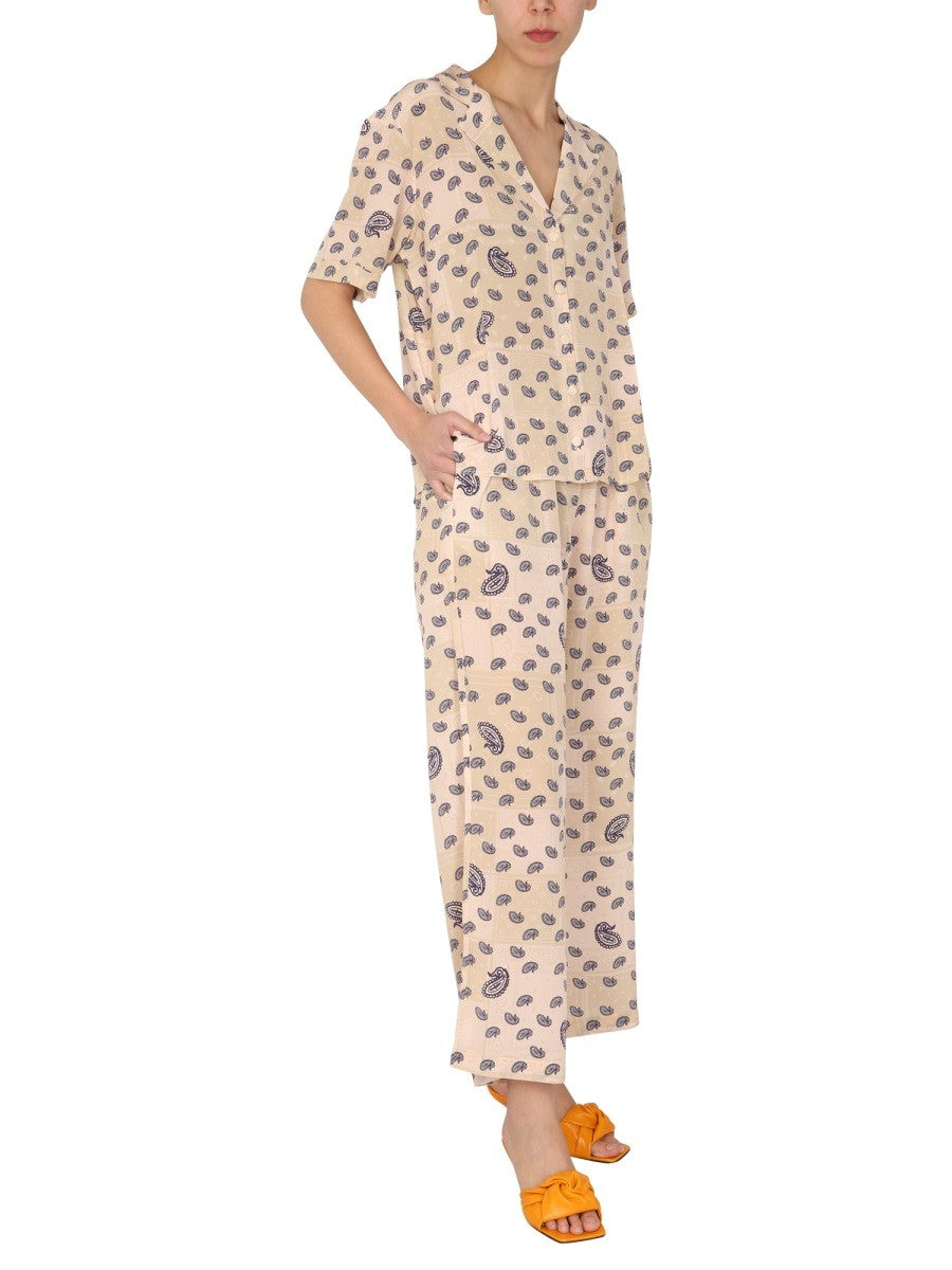 ÊTRE CÉCILE PAISLEY PRINT SHIRT