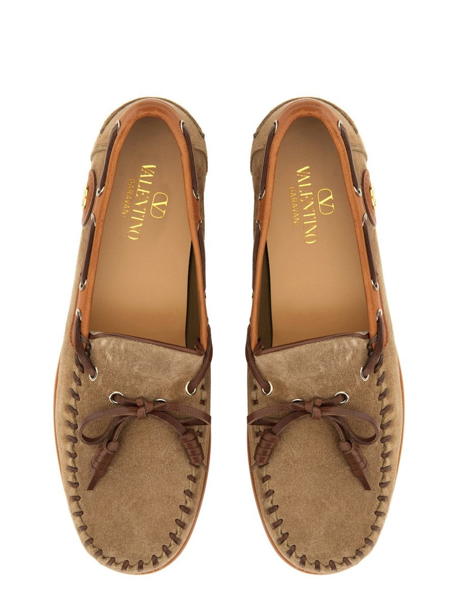 Valentino Garavani "PALM AVENUE" BOAT MOCCASIN