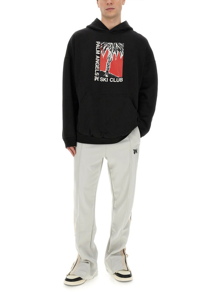 Palm Angels PALM SKI CLUB PRINT SWEATSHIRT