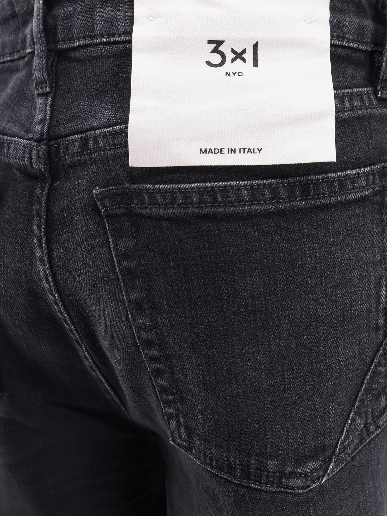 3X1 Farrah 70 vintage black denim trousers