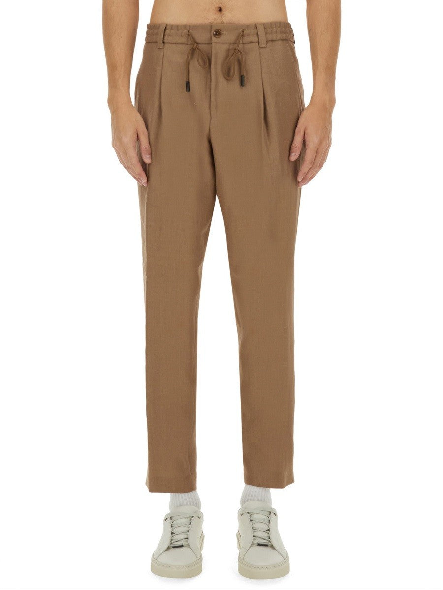 BOSS CAMEL PANTS "L-PEETL-PL-RDS-243"