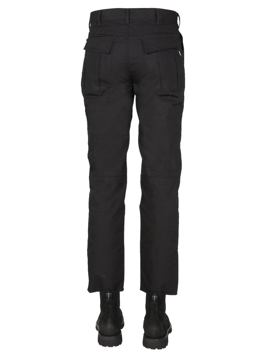 ARKAIR PANTS WITH LOGO BUTTON