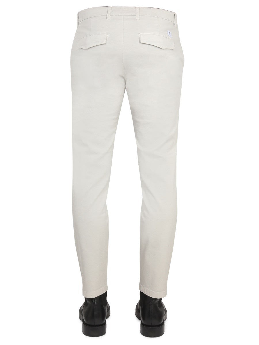 DEPARTMENT FIVE PANTS WITH LOGO PATCH