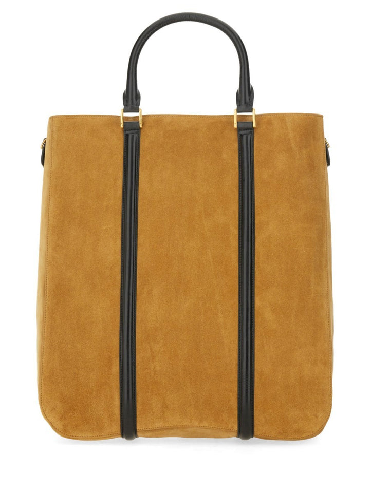 AMI PARIS "PARIS PARIS NORTH SOUTH" TOTE BAG