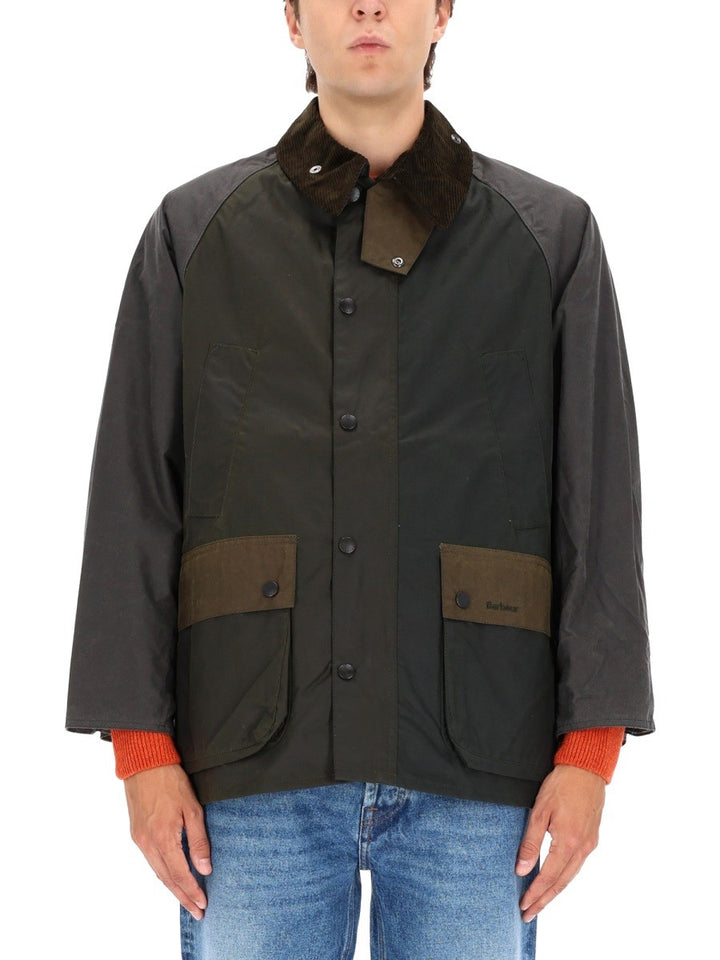 BARBOUR "PATCHWORK BEDALE" WAXED JACKET