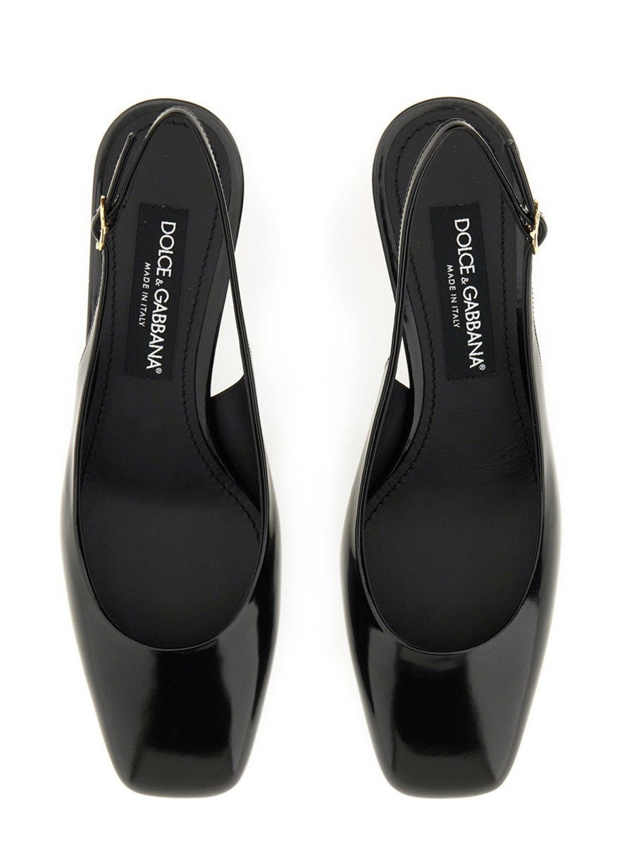 Dolce & Gabbana PATENT LEATHER SLINGBACK