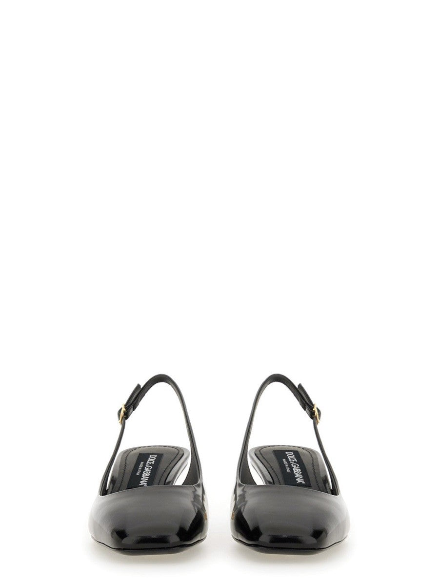 Dolce & Gabbana PATENT LEATHER SLINGBACK