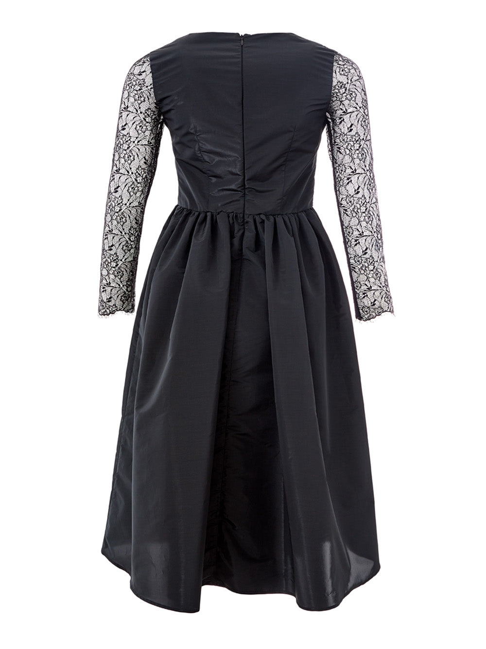 Black Dress with Tulle Bodice