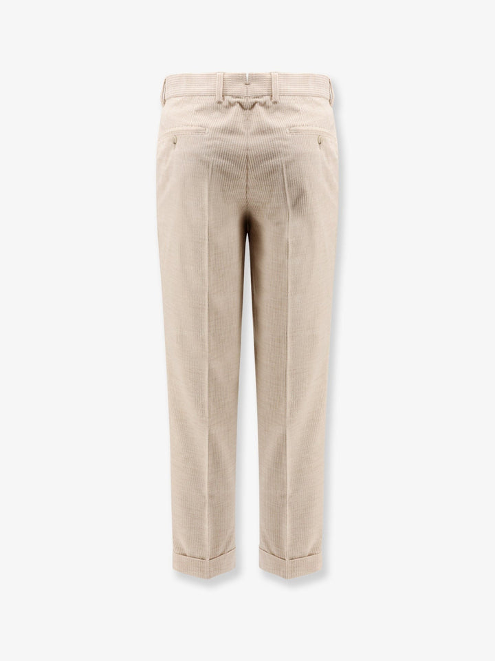 Boss Peet Pleat corduroy trousers