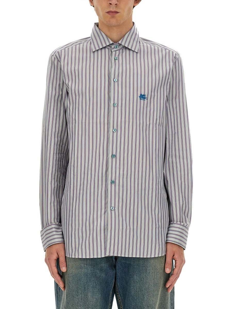 Etro PEGASUS LOGO SHIRT