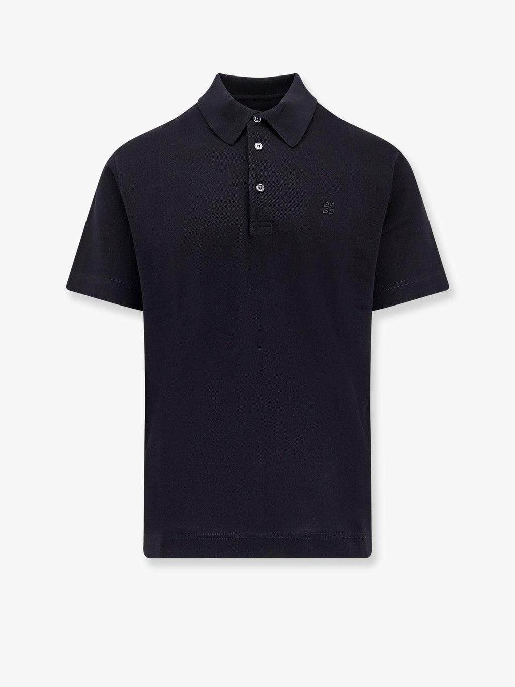 Givenchy Piqué cotton polo shirt with 4g embroidery