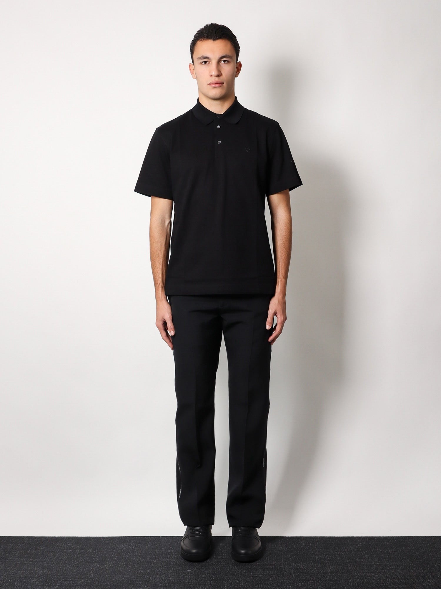 Givenchy Piqué cotton polo shirt with 4g embroidery