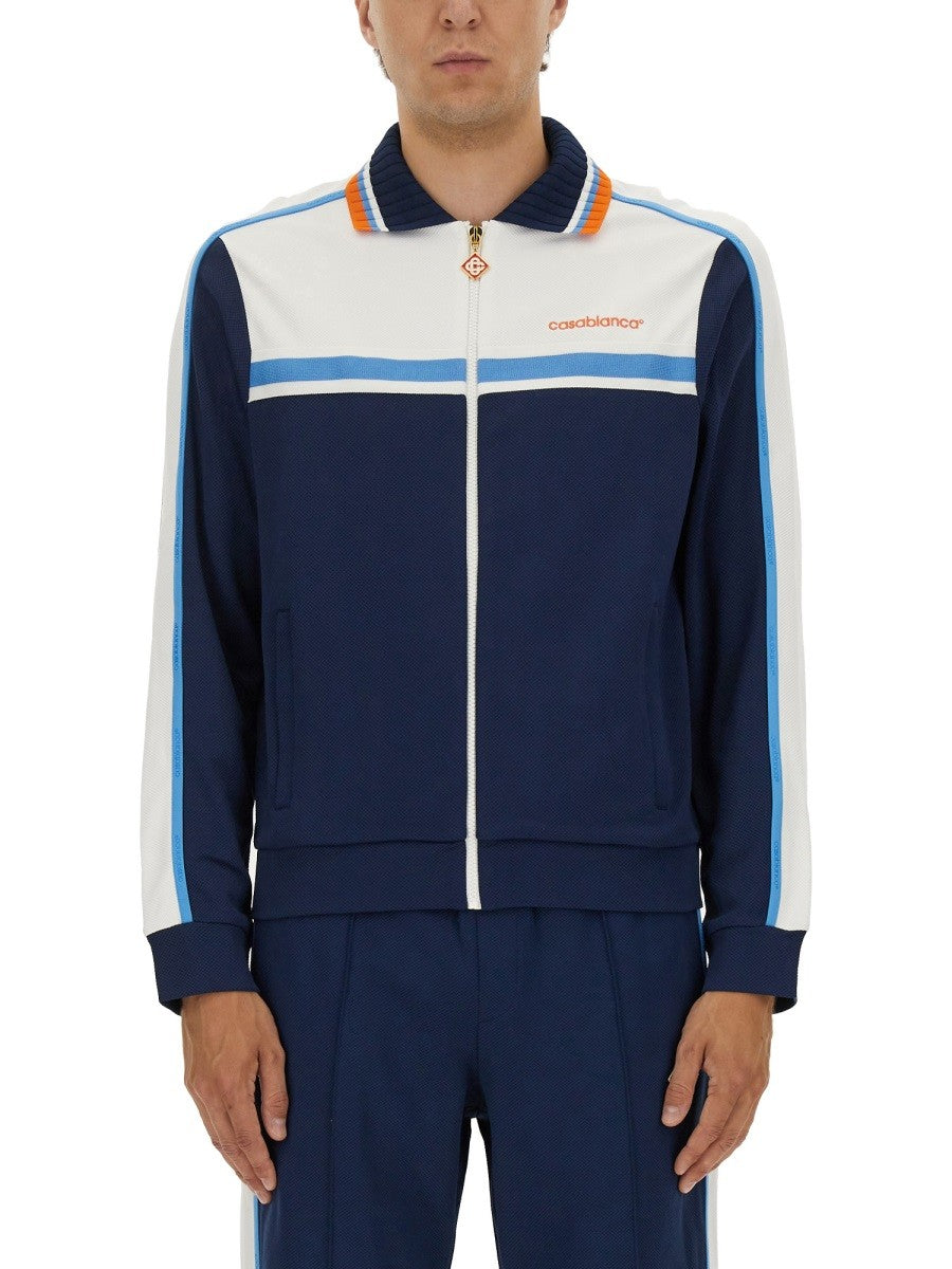 CASABLANCA PIQUE TRUCK JACKET