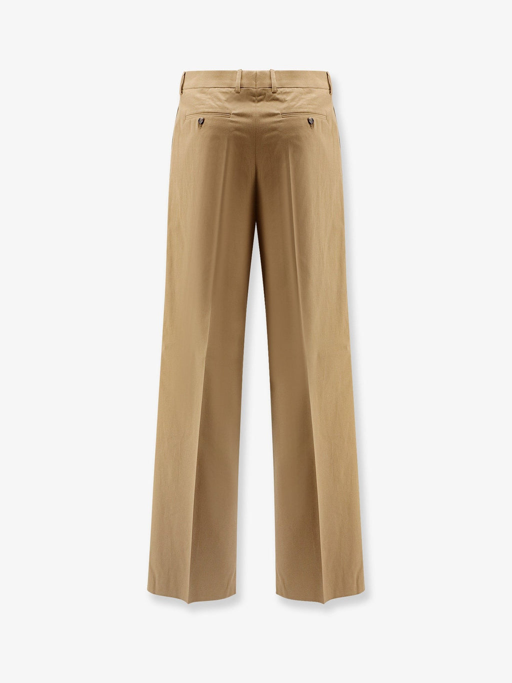 Celine Pleated cotton trousers