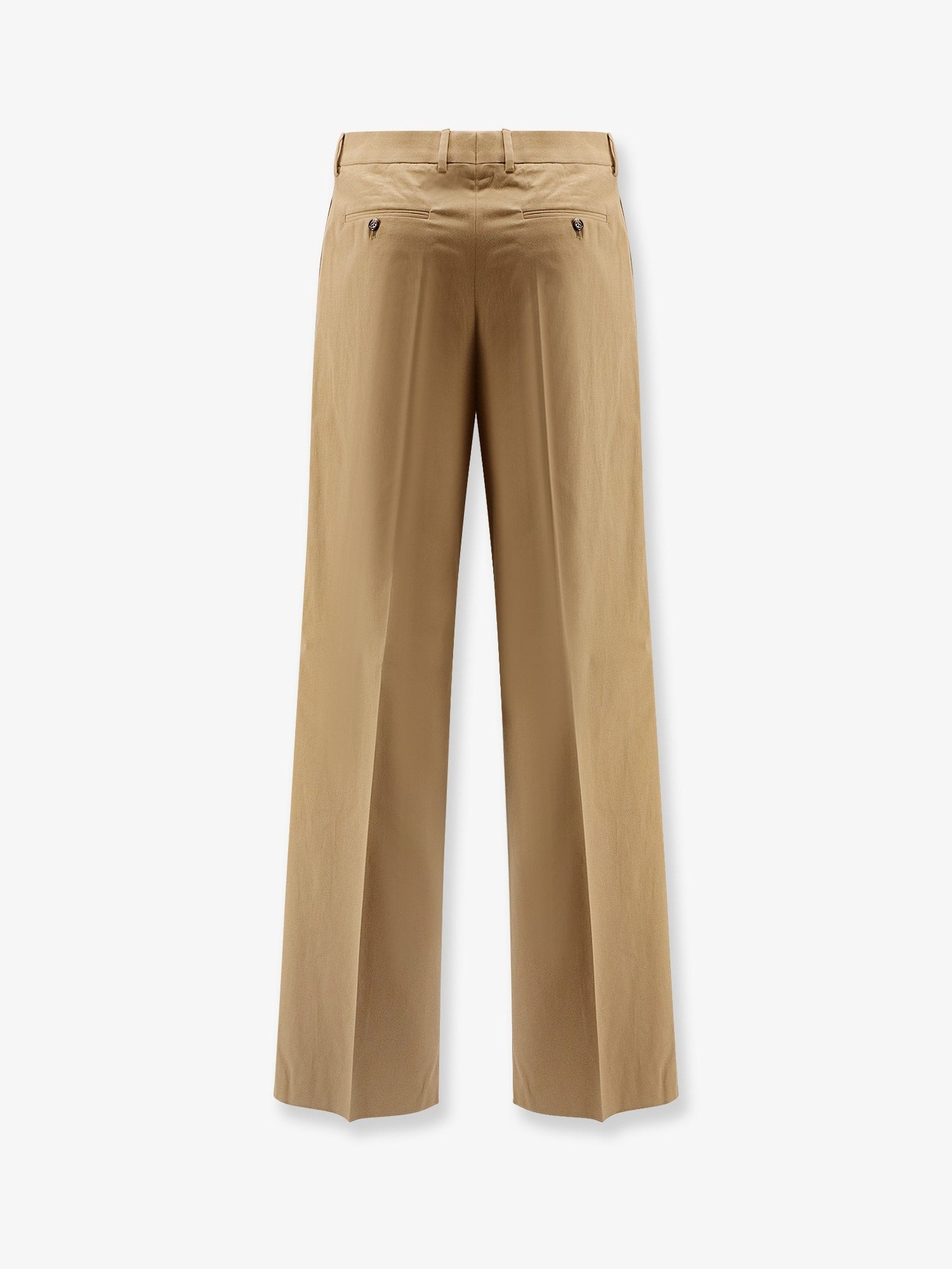 Celine Pleated cotton trousers