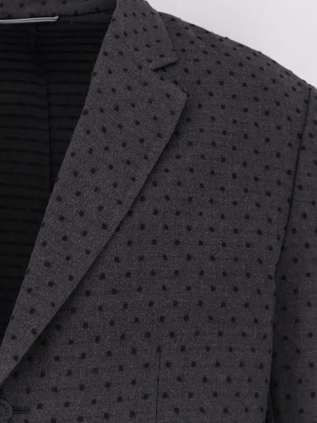 Dior Polka-dots virgin wool and alpaca jacquard blazer