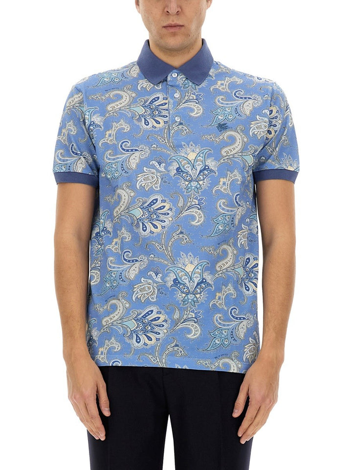 Etro POLO SHIRT WITH PRINT