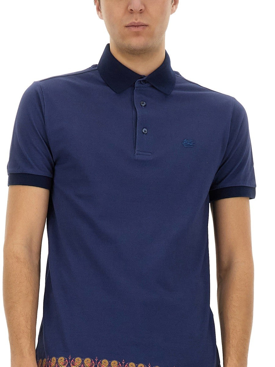 Etro POLO SHIRT WITH PRINT