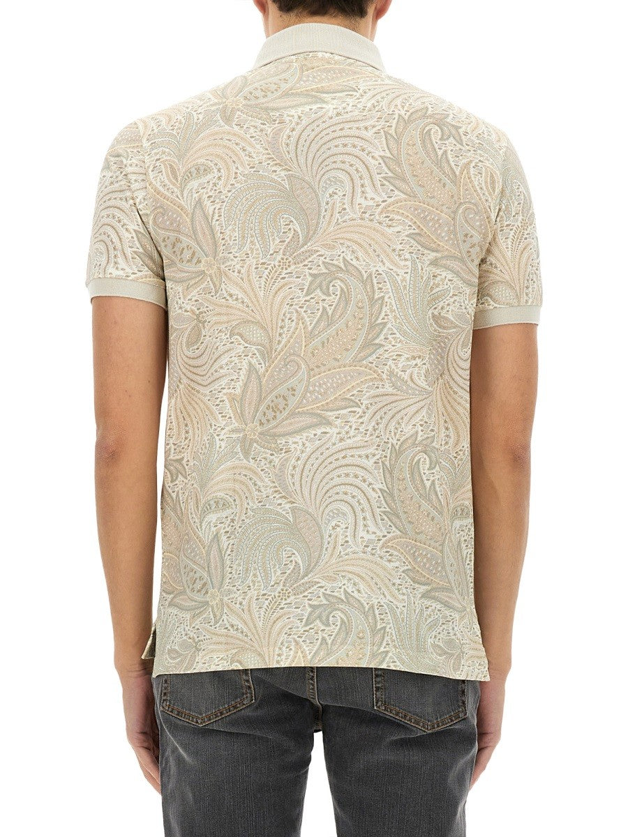 Etro POLO SHIRT WITH PRINT
