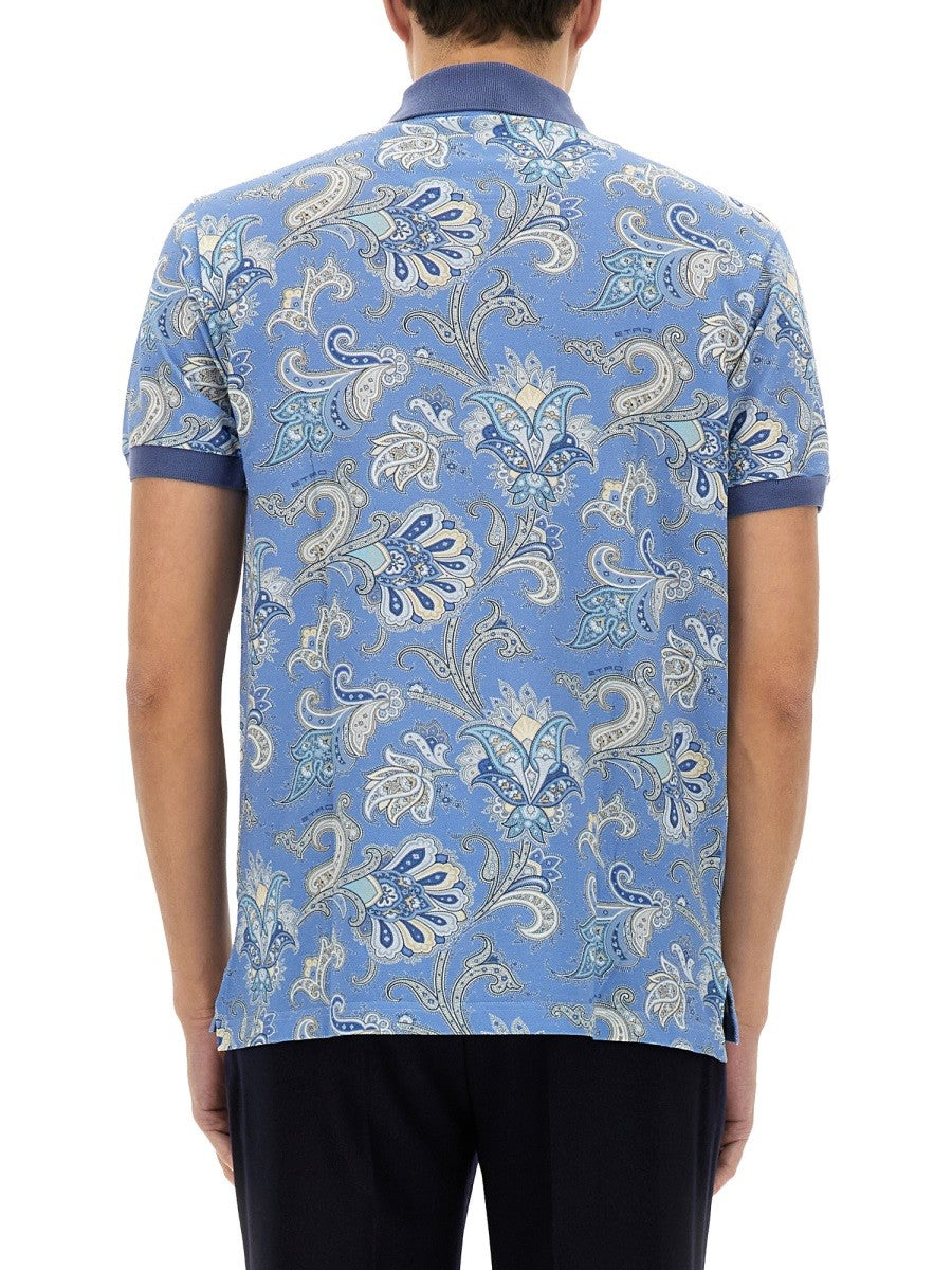 Etro POLO SHIRT WITH PRINT