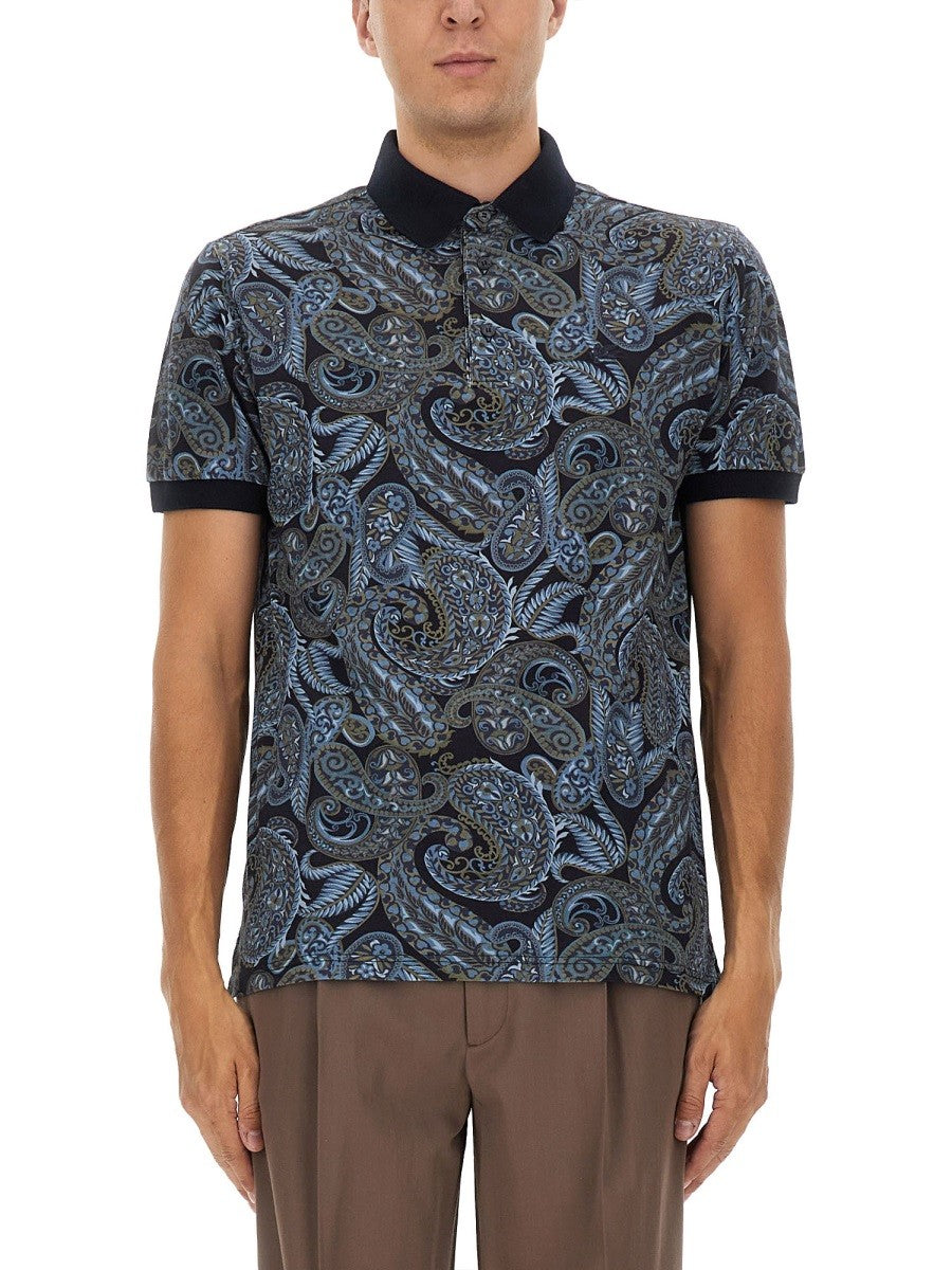 Etro POLO SHIRT WITH PRINT