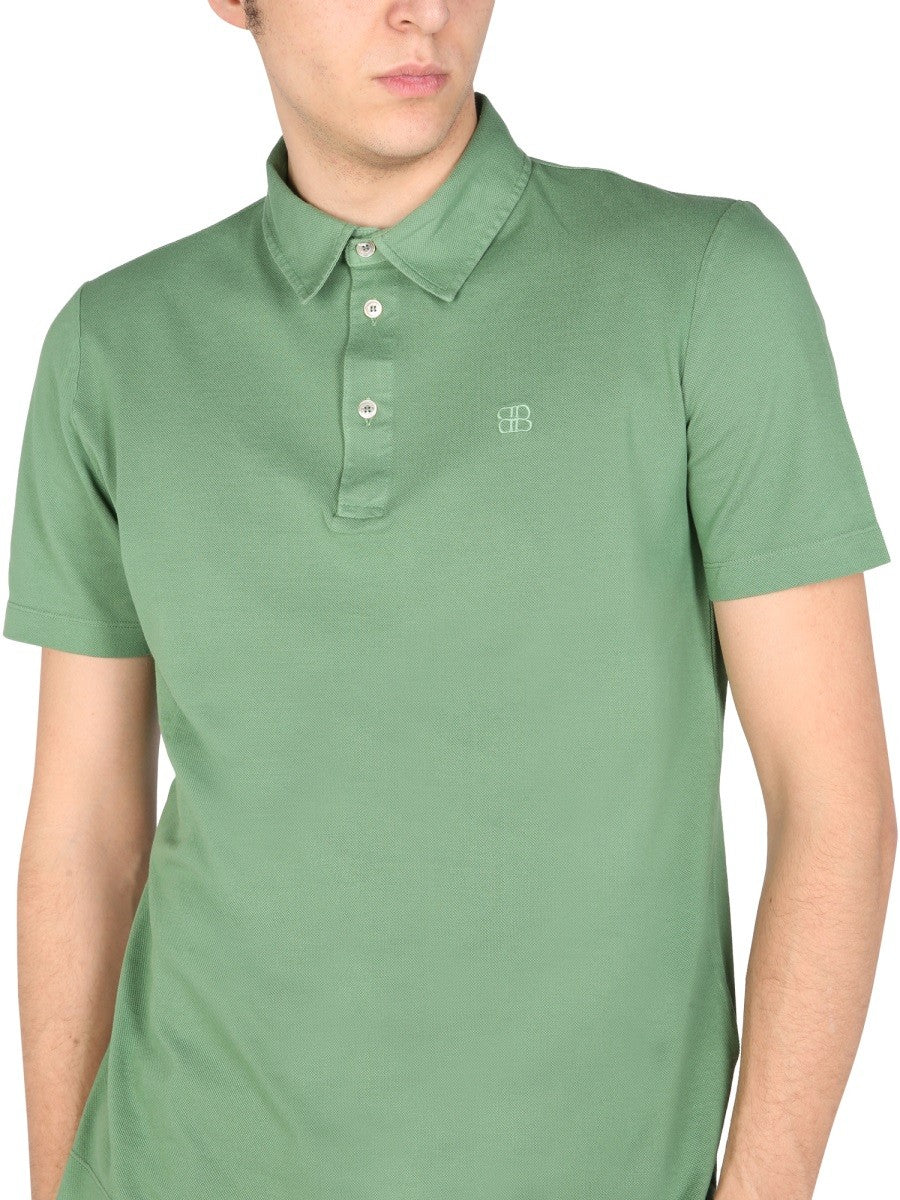 Ballantyne POLO WITH LOGO EMBROIDERY