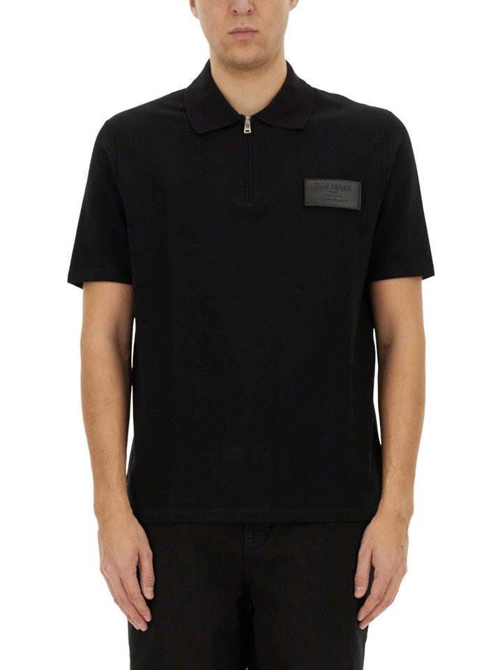 Balmain POLO WITH LOGO