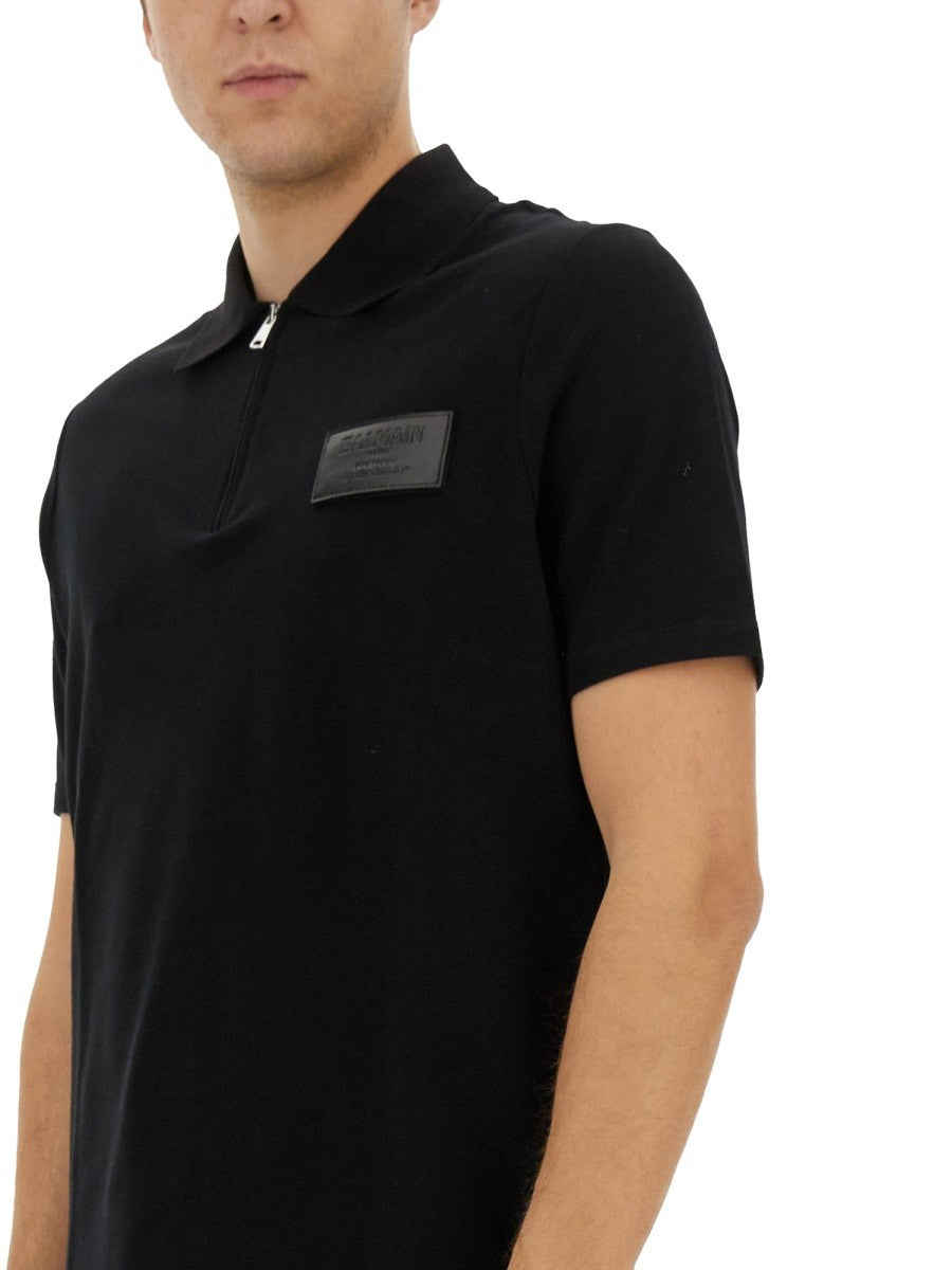 Balmain POLO WITH LOGO