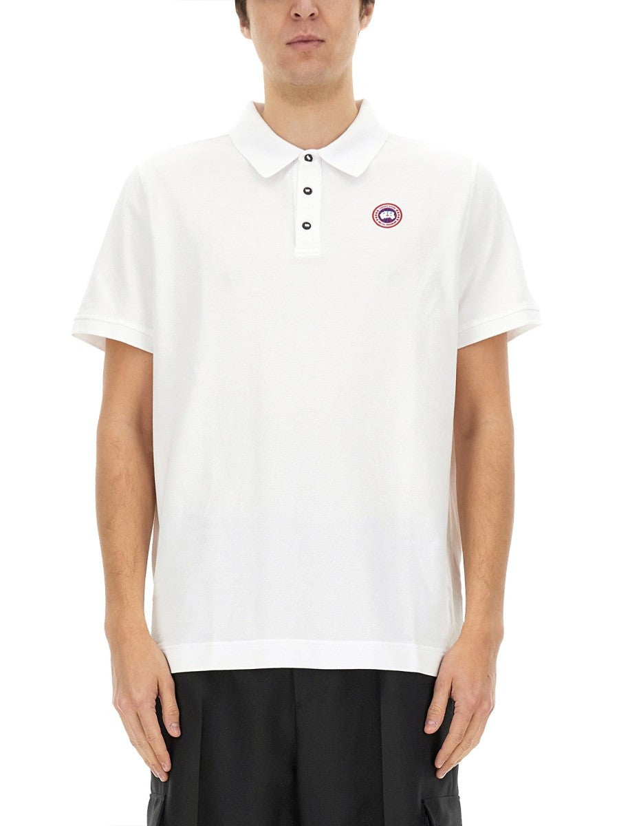 CANADA GOOSE POLO WITH LOGO