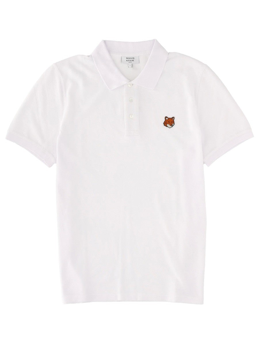 Maison Kitsune POLO WITH LOGO