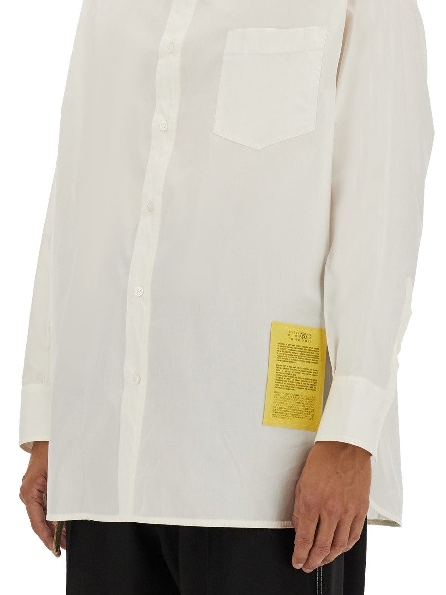 MM6 MAISON MARGIELA POPLIN SHIRT