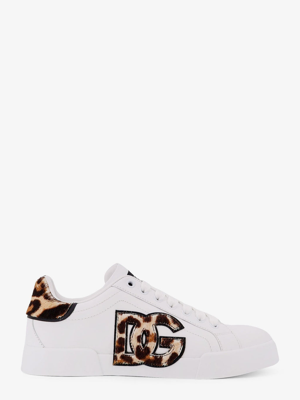 Dolce & Gabbana Portofino letaher light strobel sneakers